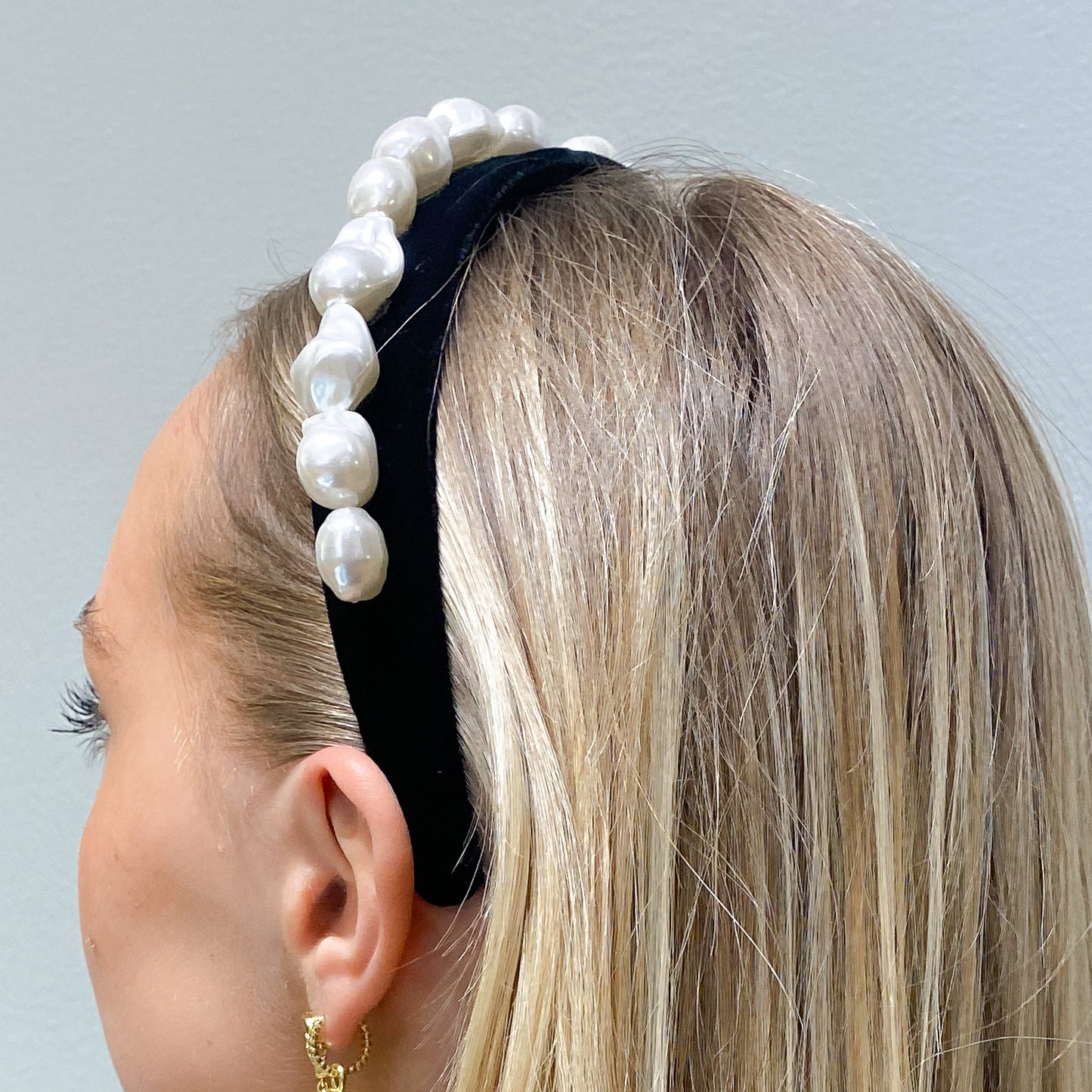 Elizabeth - Water pearl diadem
