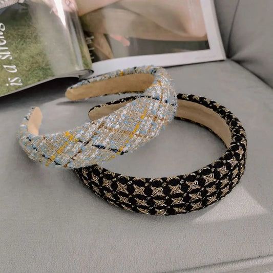 Retro Tweed Headband