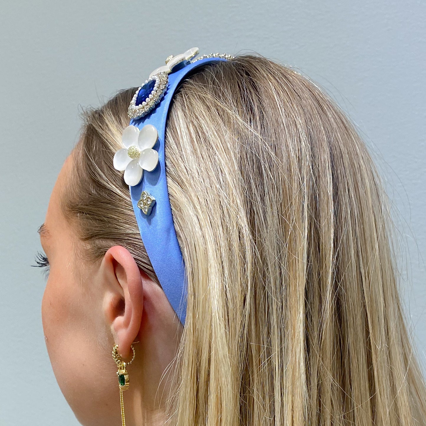 Kathrine - Glamour flower Diadem