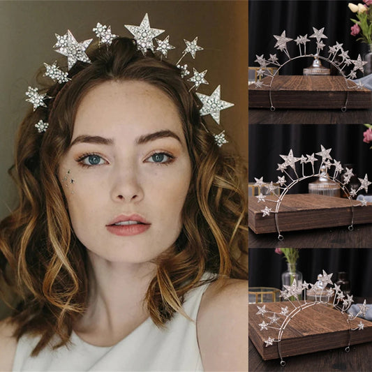 Trendy - Stars Rhinestone Tiara