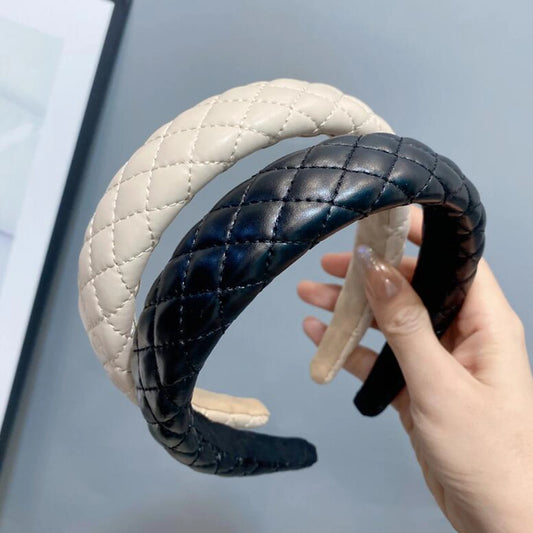 Otilia - Braided Leather Hairband