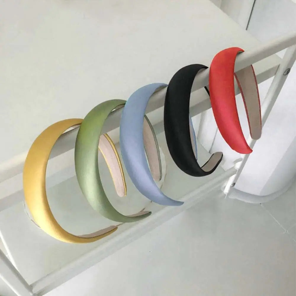 Elise - Shiny Satin Headband