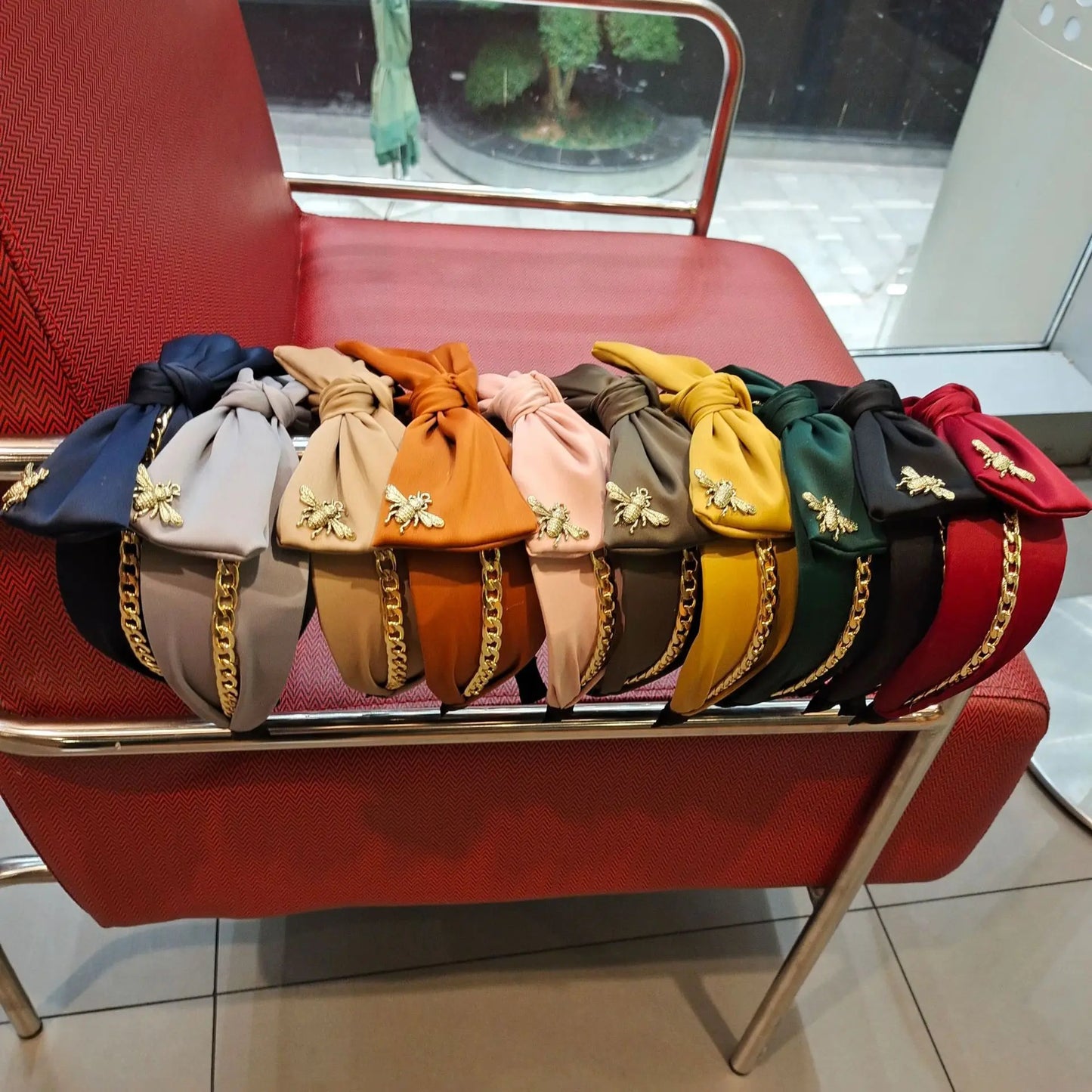 Lilly - Bee Bow Headband